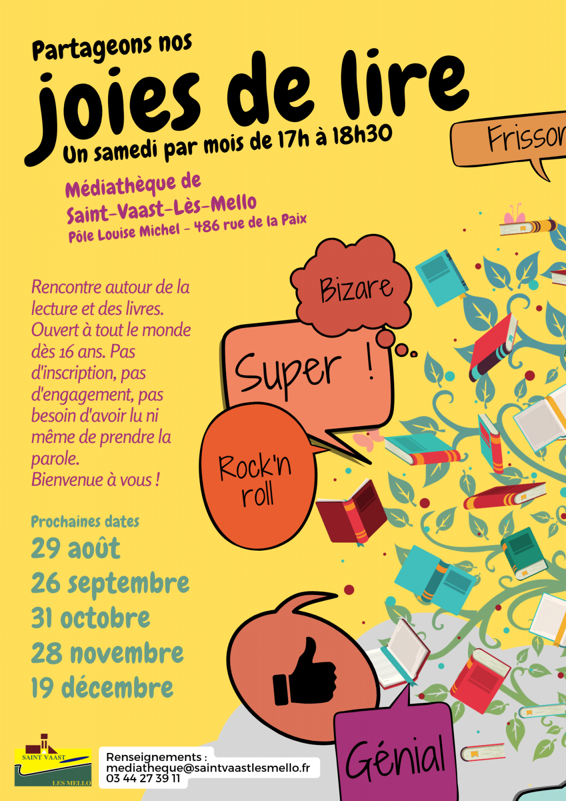Lecture | Partageons nos joies de lire