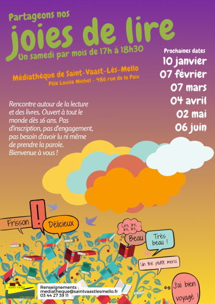 Lezing Partageons nos joies de lire