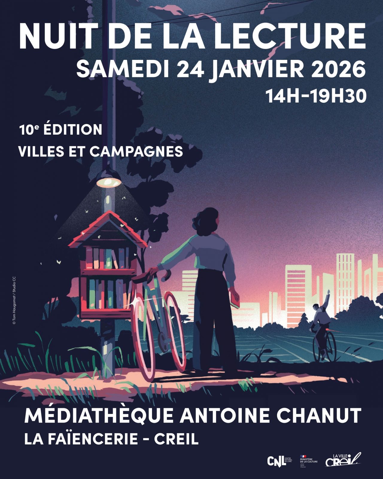 Les Nuits de la lecture | Jeux et lecture de contes à Creil