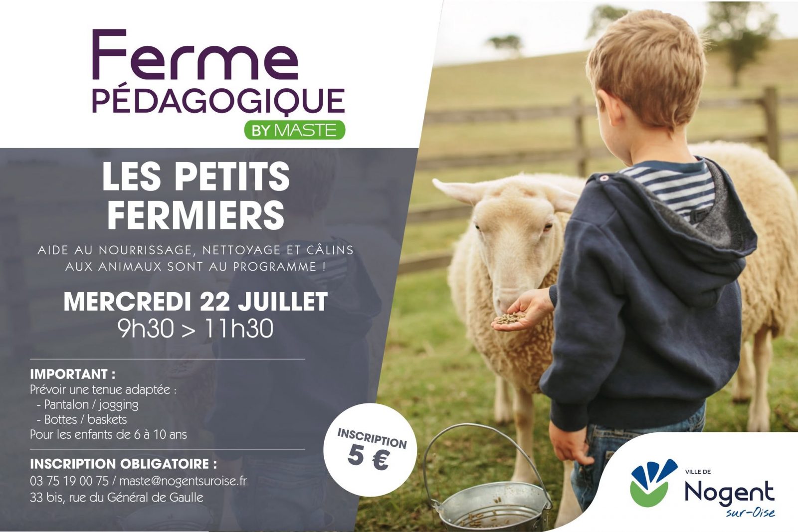 Sortie nature | Atelier « Les petits fermiers »