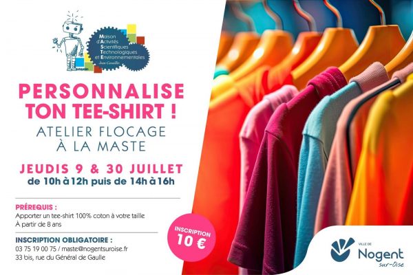 MASTE – Personnalise ton tee-shirt