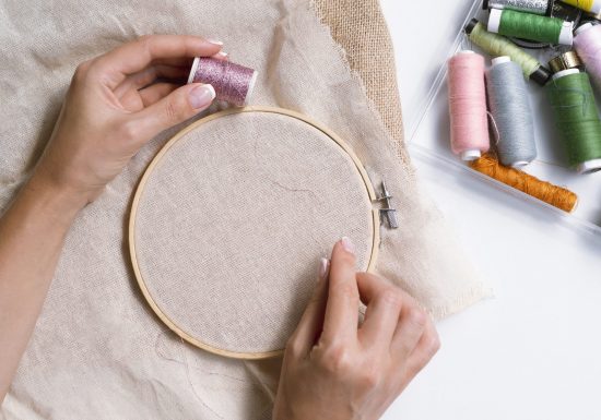 Atelier | Broderie sur photo