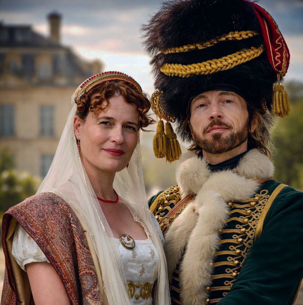 Reconstitution Historique : L&rsquo;état-major Murat au Château de Chantilly